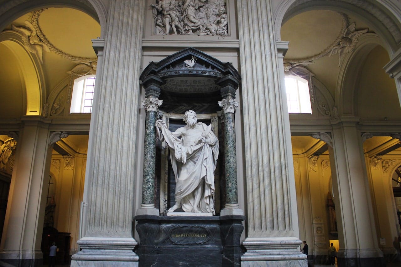 st john lateran apostle statue