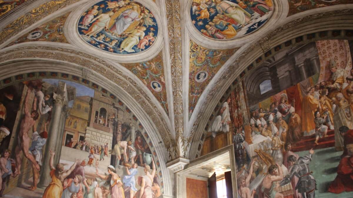 Raphael Rooms Fire in the Borgo