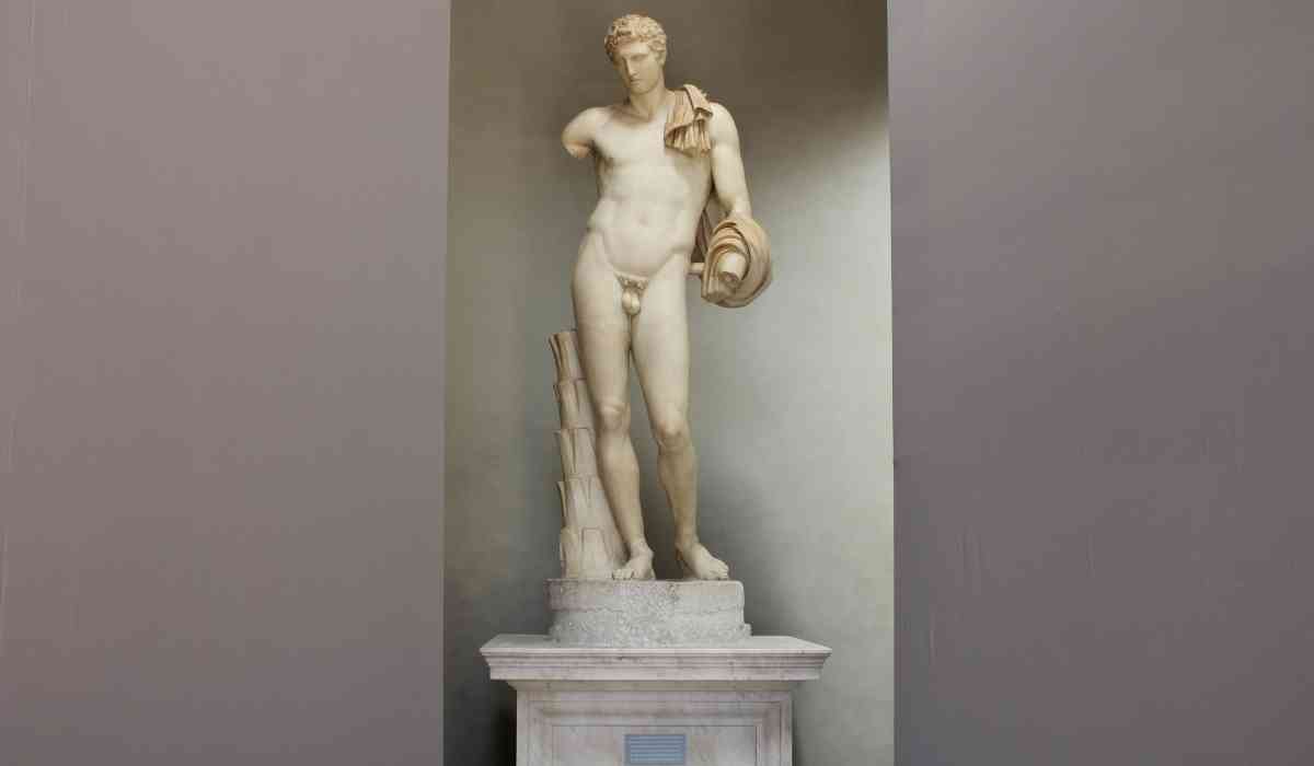 Hermes statue