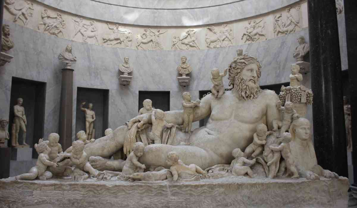 Nile River god sculpture Vatican