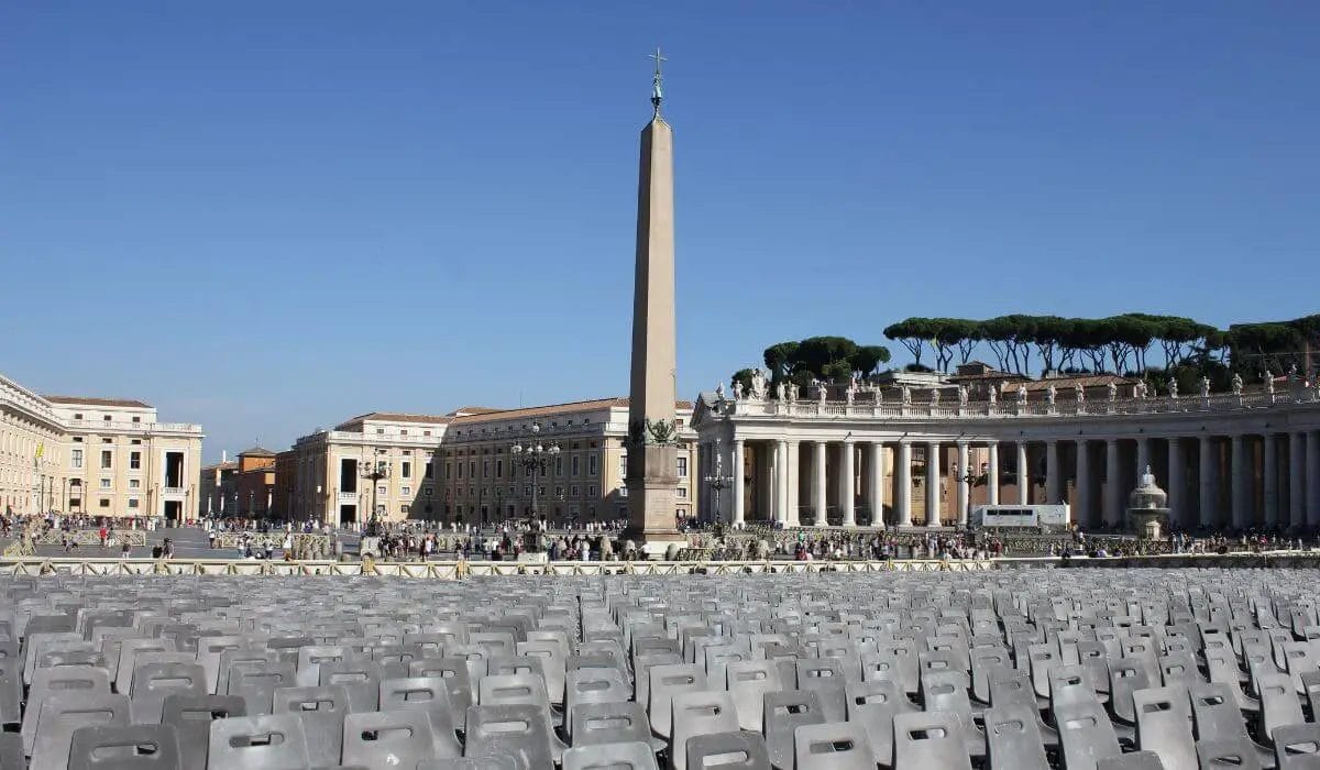 Vatican Obelisk square