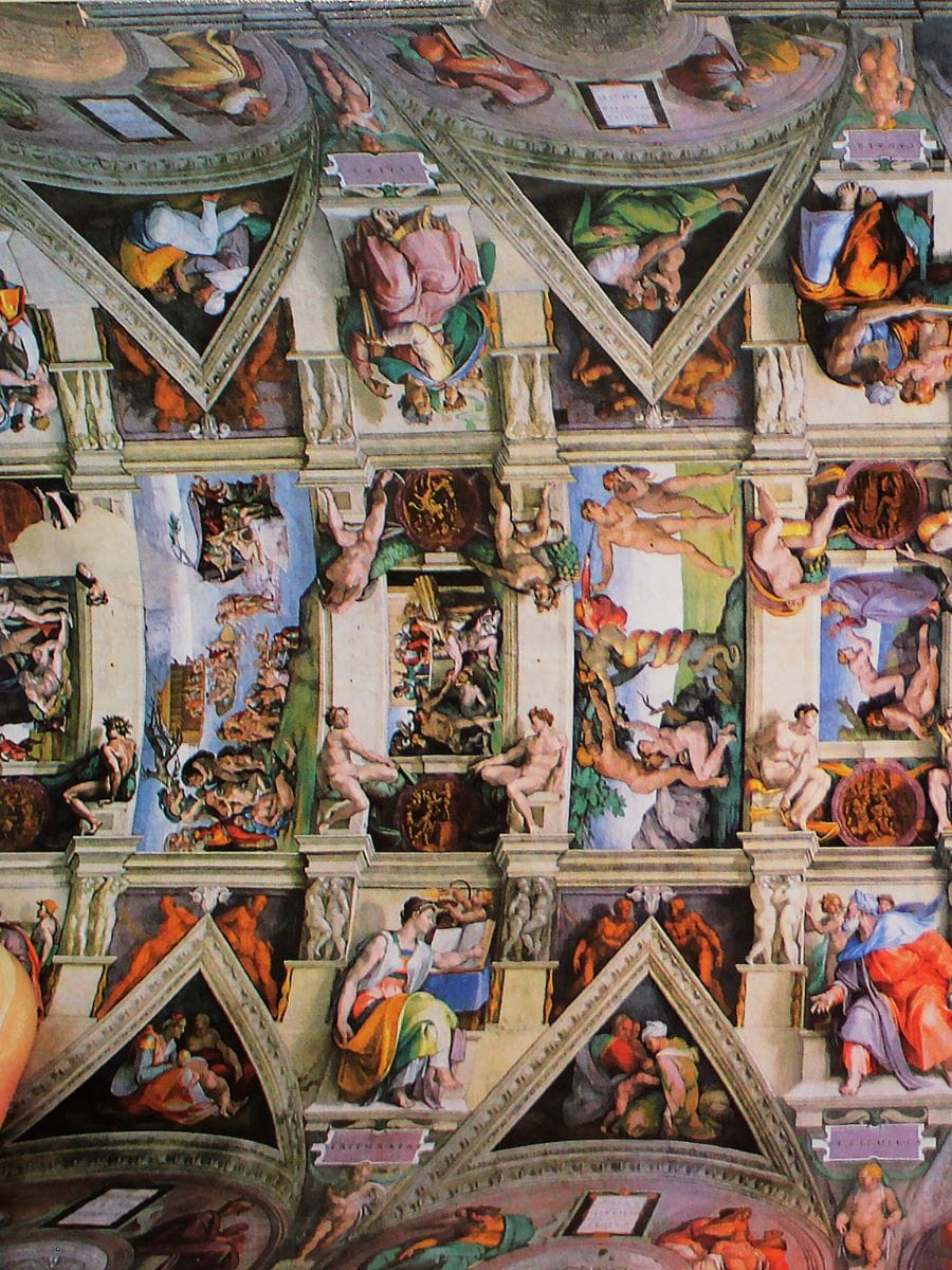 Michelangelo's ceiling Sistine Chapel